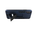 BAOHU Hoesje met Magnetic Stand Hard Case Geschikt voor de iPhone Xs Max - Stand Shockproof Telefoonhoesje - Grip Stand Back Cover - Navy