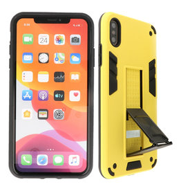 BAOHU Stand Hardcase Backcover iPhone Xs Max Geel