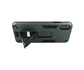 BAOHU Hoesje met Magnetic Stand Hard Case Geschikt voor de iPhone Xs Max - Stand Shockproof Telefoonhoesje - Grip Stand Back Cover - Donker Groen