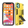 Stand Hardcase Backcover iPhone 11 Geel