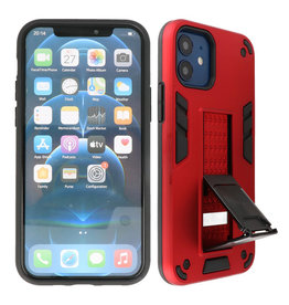 BAOHU Stand Hardcase Backcover iPhone 12 Mini Rood