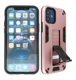 BAOHU Stand Hardcase Backcover iPhone 12 Mini Roze