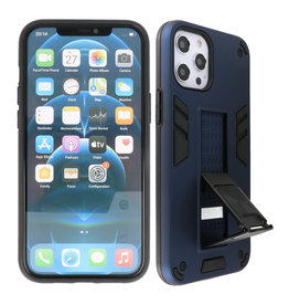 BAOHU Stand Hardcase Backcover iPhone 12 - 12 Pro Navy