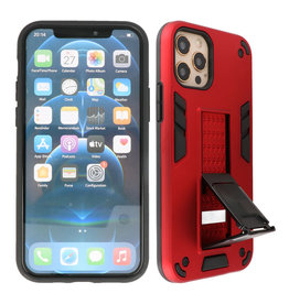 BAOHU Stand Hardcase Backcover iPhone 12 - 12 Pro Rood