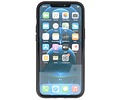 BAOHU Hoesje met Magnetic Stand Hard Case Geschikt voor de iPhone 12 Pro Max - Stand Shockproof Telefoonhoesje - Grip Stand Back Cover - Navy