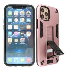 Stand Hardcase Backcover iPhone 12 Pro Max Roze
