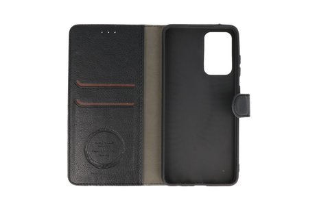 KAIYUE - Luxe Portemonnee Hoesje - Pasjeshouder Telefoonhoesje - Wallet Case - Geschikt voor Samsung Galaxy A72 5G - Zwart