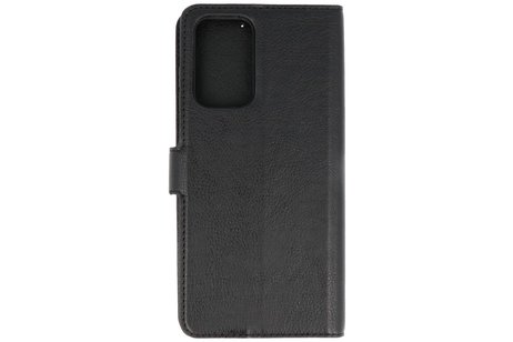 BAOHU KAIYUE - Luxe Portemonnee Hoesje - Pasjeshouder Telefoonhoesje - Wallet Case - Geschikt voor Samsung Galaxy A72 5G - Zwart