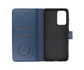 BAOHU KAIYUE - Luxe Portemonnee Hoesje - Pasjeshouder Telefoonhoesje - Wallet Case - Geschikt voor Samsung Galaxy A72 5G - Navy