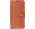 BAOHU KAIYUE - Luxe Portemonnee Hoesje - Pasjeshouder Telefoonhoesje - Wallet Case - Geschikt voor Samsung Galaxy A72 5G - Bruin