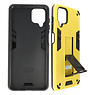 BAOHU Stand Hardcase Backcover Samsung Galaxy A12 Geel
