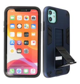 Stand Hardcase Backcover iPhone XR Navy