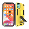BAOHU Stand Hardcase Backcover iPhone XR Geel