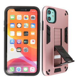 BAOHU Stand Hardcase Backcover iPhone XR Roze