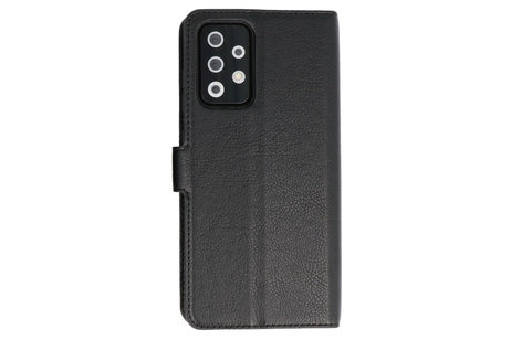 KAIYUE - Luxe Portemonnee Hoesje - Pasjeshouder Telefoonhoesje - Wallet Case - Geschikt voor Samsung Galaxy A72 5G - Zwart