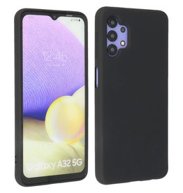 BAOHU Samsung Galaxy A32 5G Hoesje Fashion Backcover Telefoonhoesje Zwart
