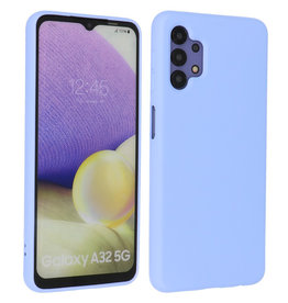 BAOHU Samsung Galaxy A32 5G Hoesje Fashion Backcover Telefoonhoesje Paars