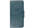 Zakelijke Book Case Telefoonhoesje - Portemonnee Hoesje - Pasjeshouder Wallet Case - Geschikt voor XiaoMi Mi 11 Ultra - Blauw