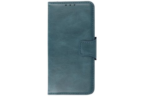BAOHU Zakelijke Book Case Telefoonhoesje - Portemonnee Hoesje - Pasjeshouder Wallet Case - Geschikt voor XiaoMi Mi 11 Ultra - Blauw