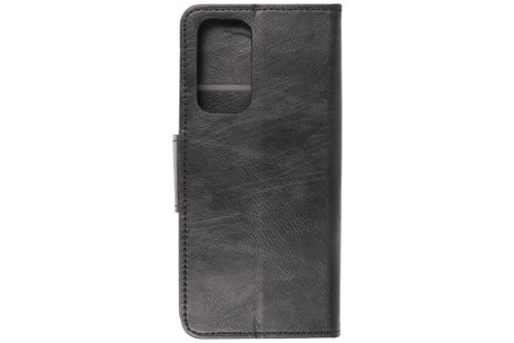 BAOHU Zakelijke Book Case Telefoonhoesje Geschikt voor OnePlus 9 - Portemonnee Hoesje - Pasjeshouder Wallet Case - Zwart
