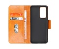 Zakelijke Book Case Telefoonhoesje - Portemonnee Hoesje - Pasjeshouder Wallet Case - Geschikt voor OnePlus 9 - Bruin