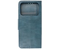 BAOHU Zakelijke Book Case Telefoonhoesje - Portemonnee Hoesje - Pasjeshouder Wallet Case - Geschikt voor XiaoMi Mi 11 Ultra - Blauw