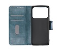 BAOHU Zakelijke Book Case Telefoonhoesje - Portemonnee Hoesje - Pasjeshouder Wallet Case - Geschikt voor XiaoMi Mi 11 Ultra - Blauw