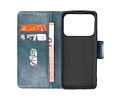 BAOHU Zakelijke Book Case Telefoonhoesje - Portemonnee Hoesje - Pasjeshouder Wallet Case - Geschikt voor XiaoMi Mi 11 Ultra - Blauw