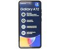 BAOHU Hoesje Geschikt voor de Samsung Galaxy A72 / A72 5G - Fashion Color Backcover Telefoonhoesje - Zwart