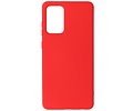 Hoesje Geschikt voor de Samsung Galaxy A72 / A72 5G - Fashion Color Backcover Telefoonhoesje - Rood