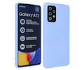 Hoesje Geschikt voor de Samsung Galaxy A72 / A72 5G - Fashion Color Backcover Telefoonhoesje - Paars