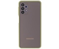 BAOHU Hoesje Geschikt voor de Samsung Galaxy A32 5G - Hard Case Backcover Telefoonhoesje - Groen