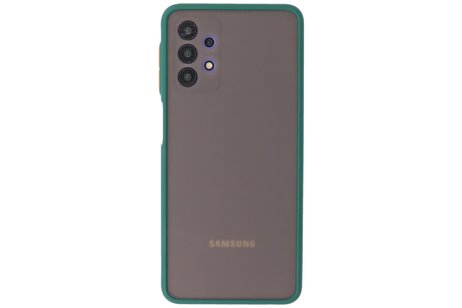 Samsung Galaxy A32 5G Hoesje Hard Case Backcover Telefoonhoesje Donker Groen