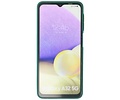 Samsung Galaxy A32 5G Hoesje Hard Case Backcover Telefoonhoesje Donker Groen