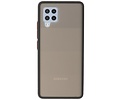 BAOHU Hoesje Geschikt voor de Samsung Galaxy A42 5G - Hard Case Backcover Telefoonhoesje - Zwart