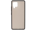 BAOHU Hoesje Geschikt voor de Samsung Galaxy A42 5G - Hard Case Backcover Telefoonhoesje - Zwart