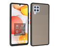 BAOHU Hoesje Geschikt voor de Samsung Galaxy A42 5G - Hard Case Backcover Telefoonhoesje - Zwart