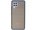 BAOHU Hoesje Geschikt voor de Samsung Galaxy A42 5G - Hard Case Backcover Telefoonhoesje - Blauw