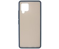 BAOHU Hoesje Geschikt voor de Samsung Galaxy A42 5G - Hard Case Backcover Telefoonhoesje - Blauw