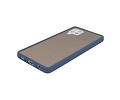 BAOHU Hoesje Geschikt voor de Samsung Galaxy A42 5G - Hard Case Backcover Telefoonhoesje - Blauw