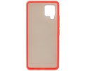 BAOHU Hoesje Geschikt voor de Samsung Galaxy A42 5G - Hard Case Backcover Telefoonhoesje - Rood