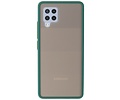 Samsung Galaxy A42 5G Hoesje Hard Case Backcover Telefoonhoesje Donker Groen