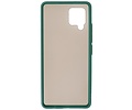 BAOHU Hoesje Geschikt voor de Samsung Galaxy A42 5G - Hard Case Backcover Telefoonhoesje - Donker Groen