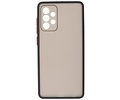 BAOHU Hoesje Geschikt voor de Samsung Galaxy A72 & Galaxy A72 5G - Hard Case Backcover Telefoonhoesje - Zwart