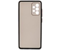 BAOHU Hoesje Geschikt voor de Samsung Galaxy A72 & Galaxy A72 5G - Hard Case Backcover Telefoonhoesje - Zwart