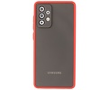 BAOHU Hoesje Geschikt voor de Samsung Galaxy A72 & Galaxy A72 5G - Hard Case Backcover Telefoonhoesje - Rood