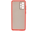 BAOHU Hoesje Geschikt voor de Samsung Galaxy A72 & Galaxy A72 5G - Hard Case Backcover Telefoonhoesje - Rood