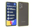 BAOHU Hoesje Geschikt voor de Samsung Galaxy A72 & Galaxy A72 5G - Hard Case Backcover Telefoonhoesje - Groen