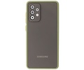 BAOHU Hoesje Geschikt voor de Samsung Galaxy A72 & Galaxy A72 5G - Hard Case Backcover Telefoonhoesje - Groen