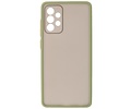 BAOHU Hoesje Geschikt voor de Samsung Galaxy A72 & Galaxy A72 5G - Hard Case Backcover Telefoonhoesje - Groen